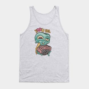 I love you for your Brains Tank Top